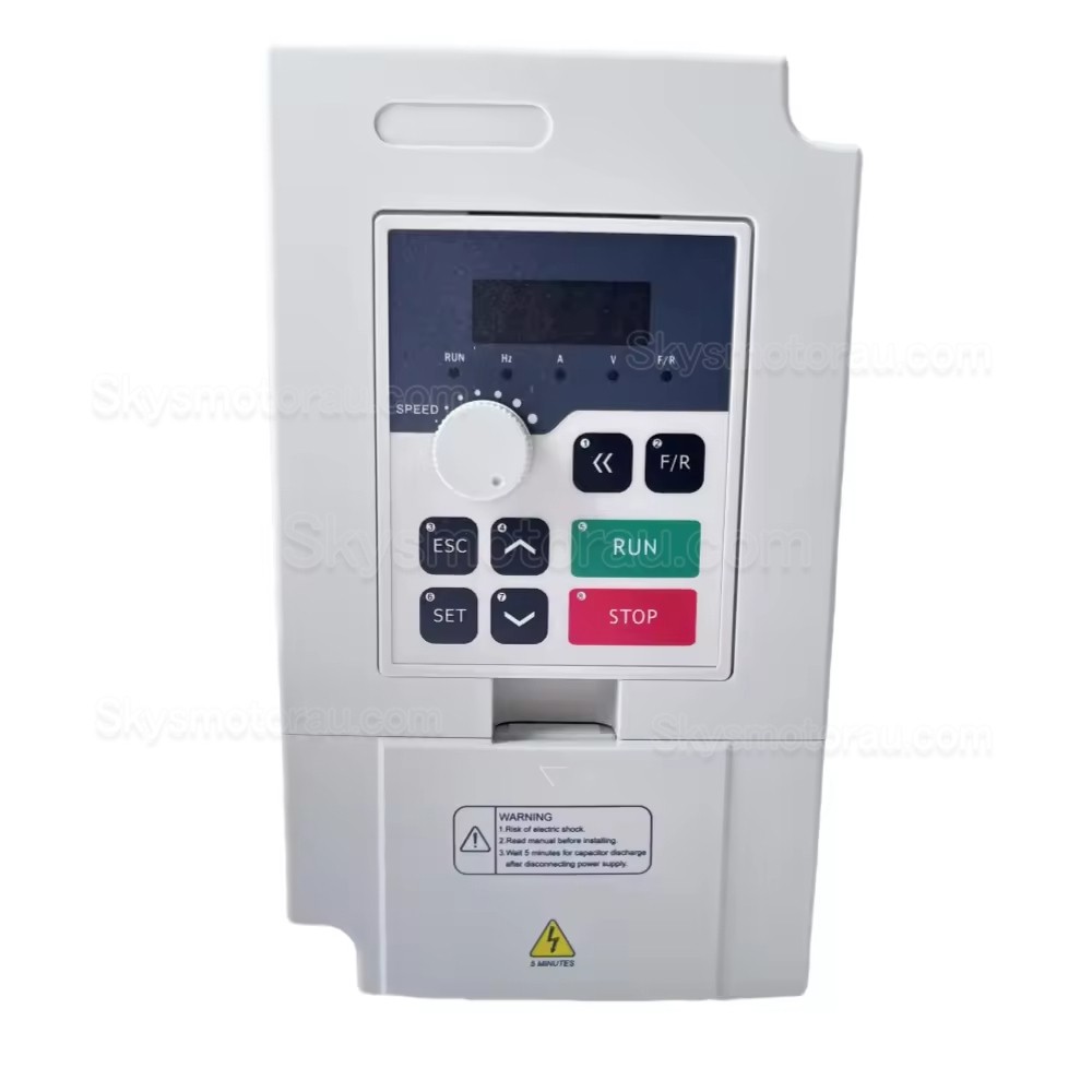2.2KW VFD Spindle Kit OSP001699 Indc. Water Cooled Spindle Motor + VFD + Water Pump + 13Pcs ER20 Collet + Bracket